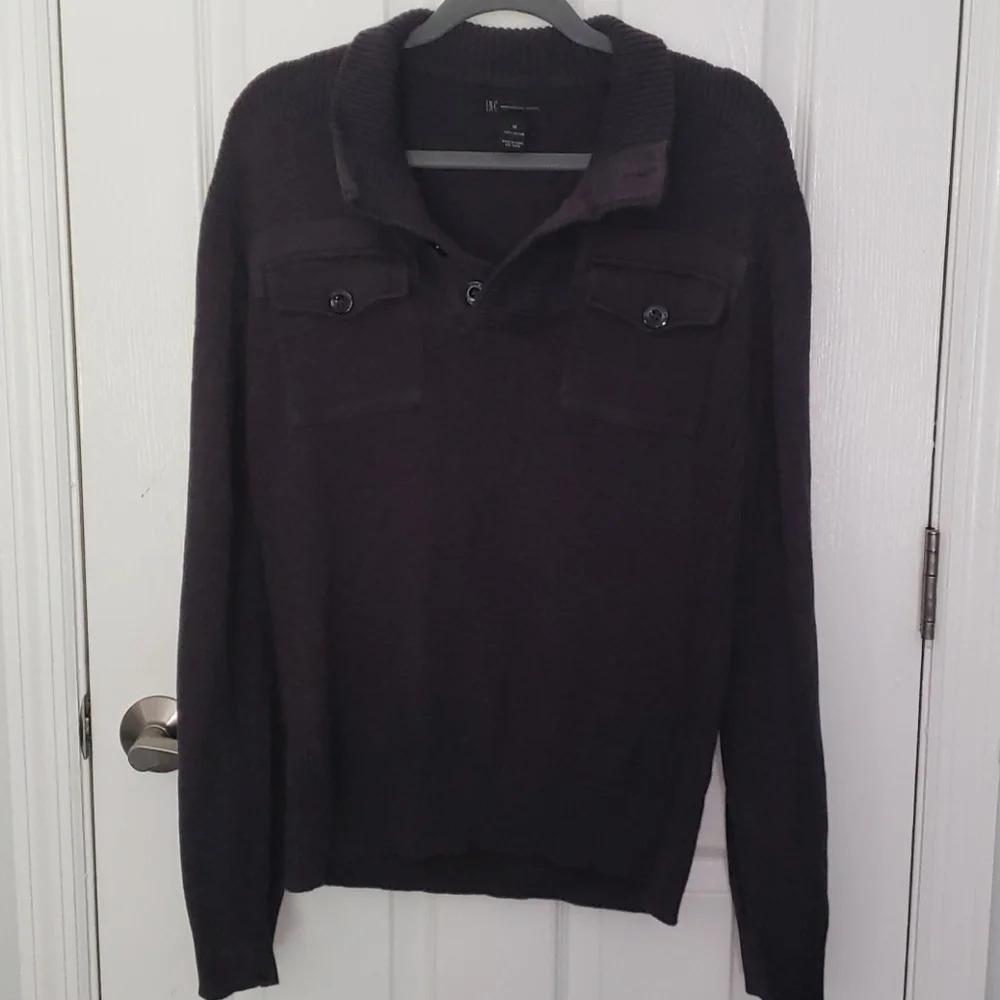 INC International Charcoal Grey Sweater